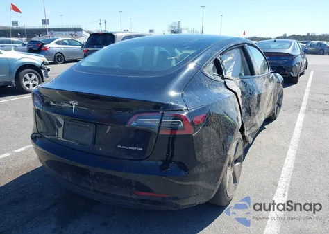 2022 Tesla Model 3 Long Range Dual Motor All-Wheel Drive from USA, damaged, VIN 5YJ3E1EB2NF351418